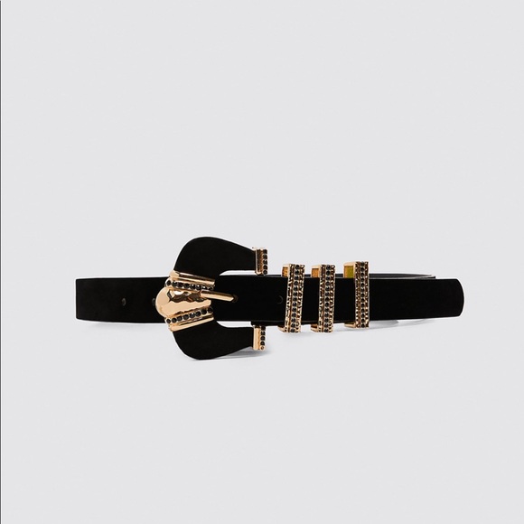 Zara Accessories - Last🔥Zara jeweled belt bloggers favorite